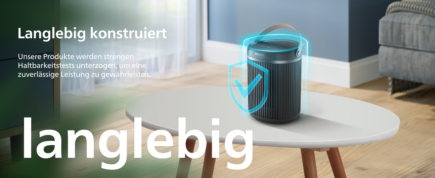 Керамічний тепловентилятор-товпік Philips Smart 5000 серії, 2000 Вт, чорний