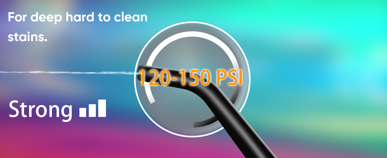 MySmile LP221: Бездротовий ірigator для зубів з UVC стерилізацією, 335 мл, OLED-дисплей, 4 режими, 8 насадок, для дому та подорожей, чорний