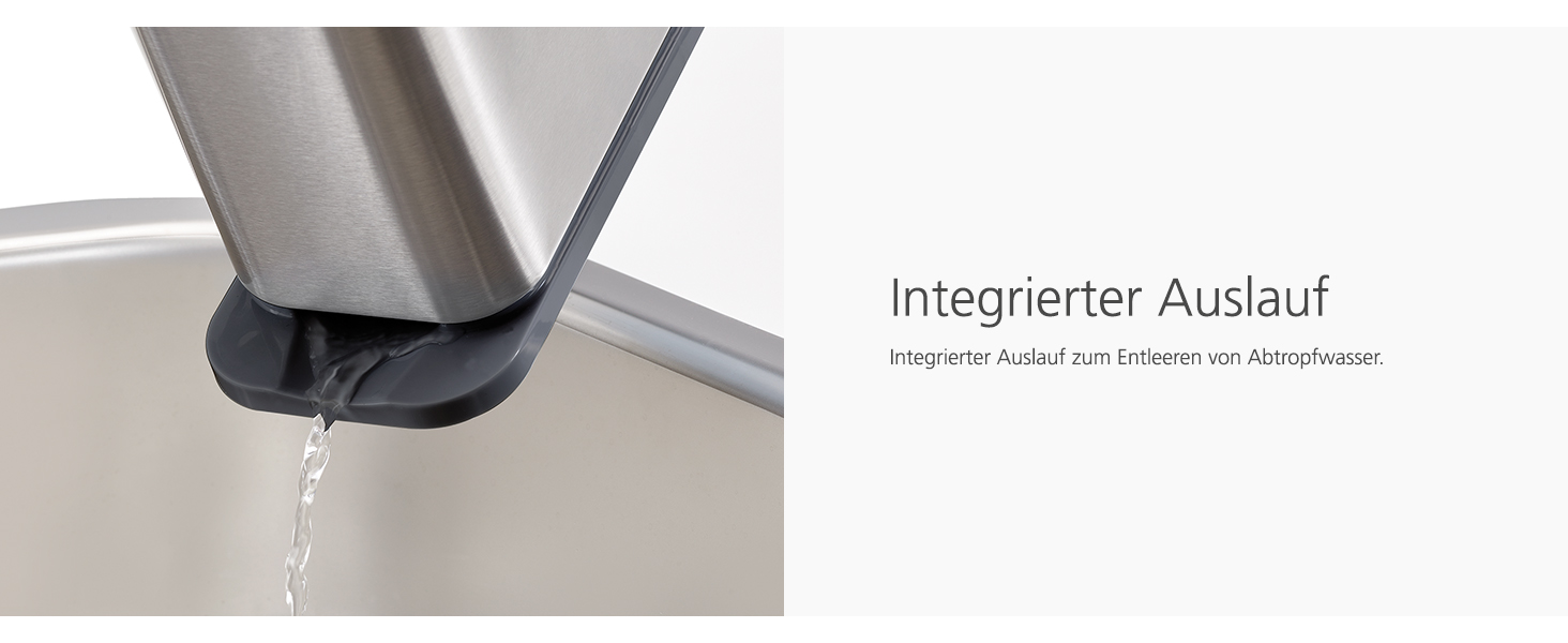 Стильний органайзер для столових приборів Joseph Joseph Surface, нержавіюча сталь, сірий