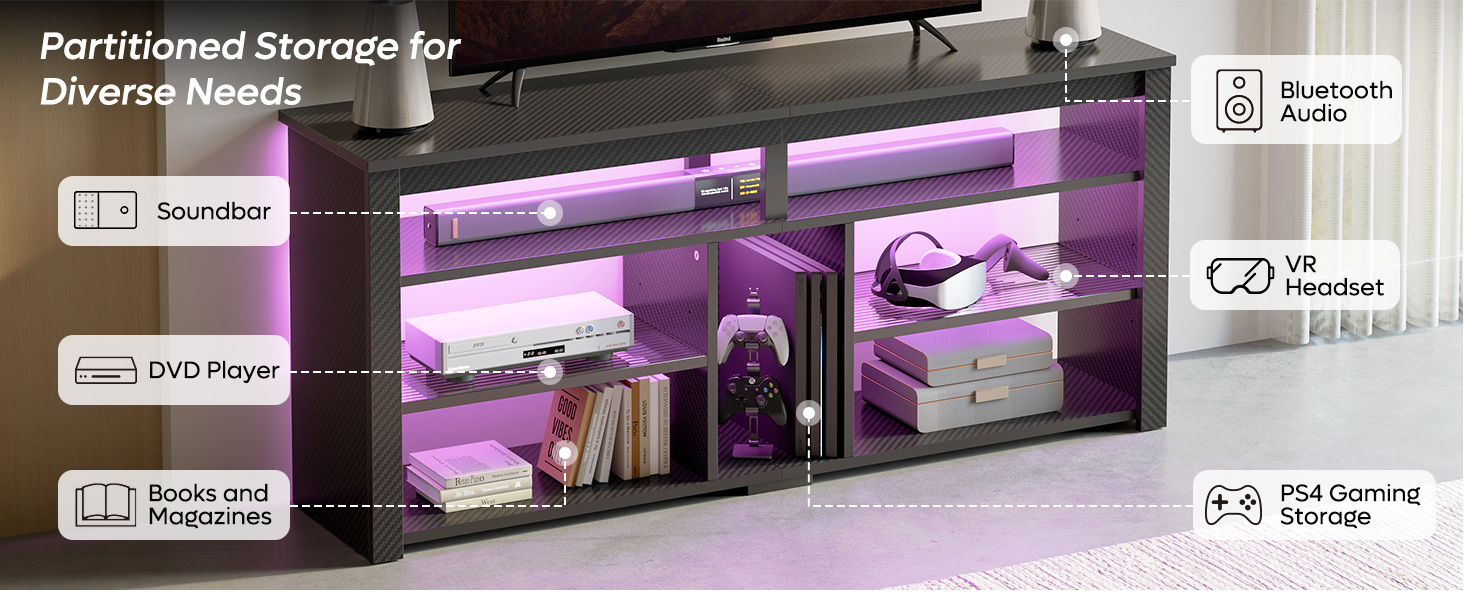 Стійка під телевізор Bestier 70