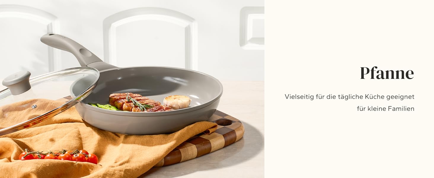 Набір каструль Redchef Keramik Induktion, 11 предметів, з кришкою, нержавіюча сталь, сірий