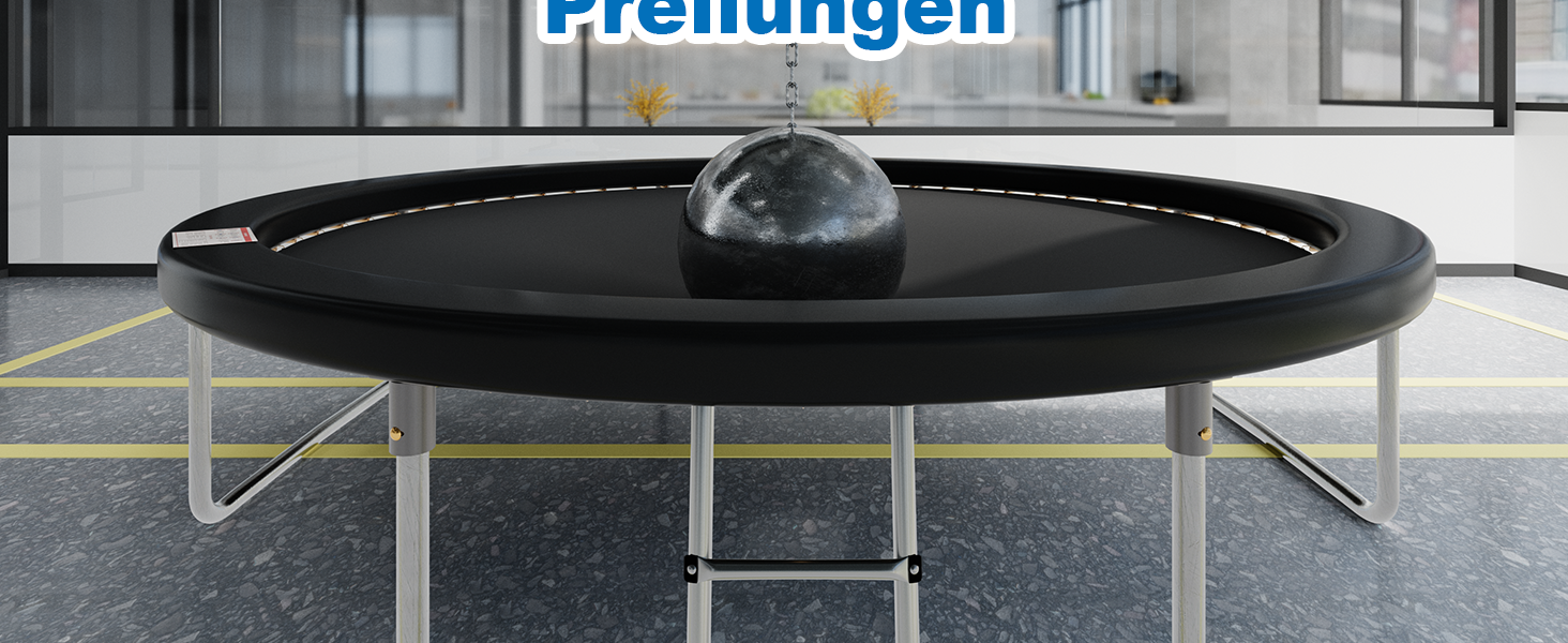 Батут Devoko вуличний Ø183/228/305/366/427 см, з сертифікатом GS, для дітей, садовий батут з сіткою, драбиною та захисним покриттям, чорний 228 см