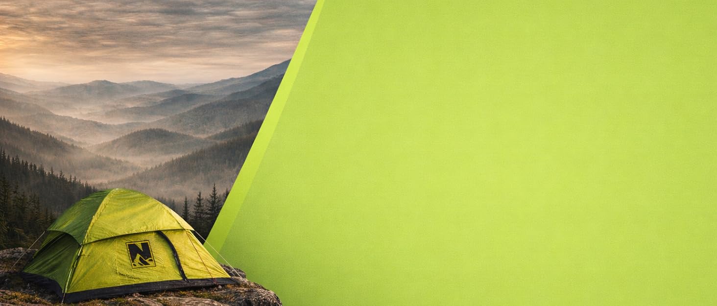 Розкладне кемпінгове ліжко NORDICTRAILS XXL з м'яким матрацом, сіре (190 x 70 см) — зручне похідне ліжко для відпочинку, риболовлі та гостей