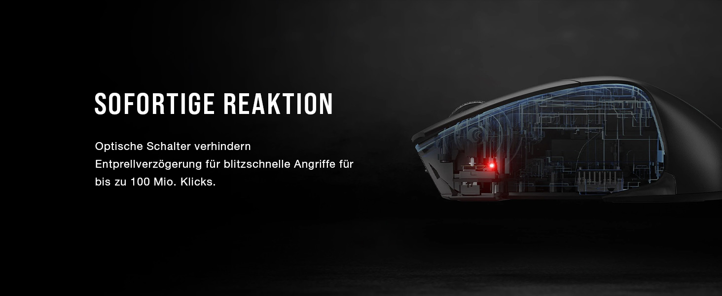Ігрова миша Corsair Scimitar RGB Elite для MOBA/MMO, дротова, чорна