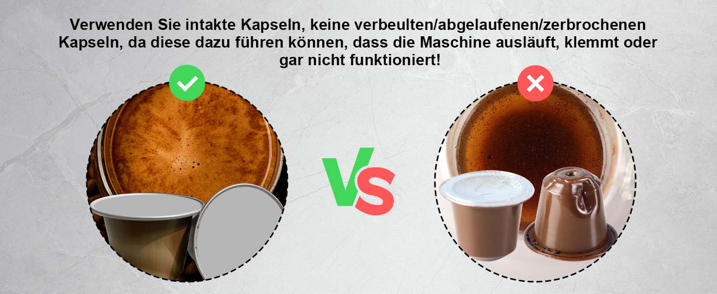 Кавомашина KOTLIE Espresso 4-в-1 для NES/Dolce Gusto/меленої кави/ESE (44мм), 19 Бар, коричнева