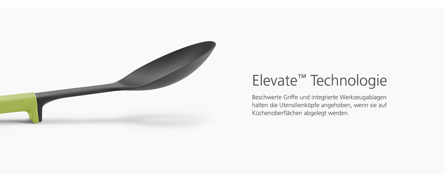 Набір кухонних аксесуарів Joseph Joseph Elevate, 6 предметів, сірий (з щипцями)