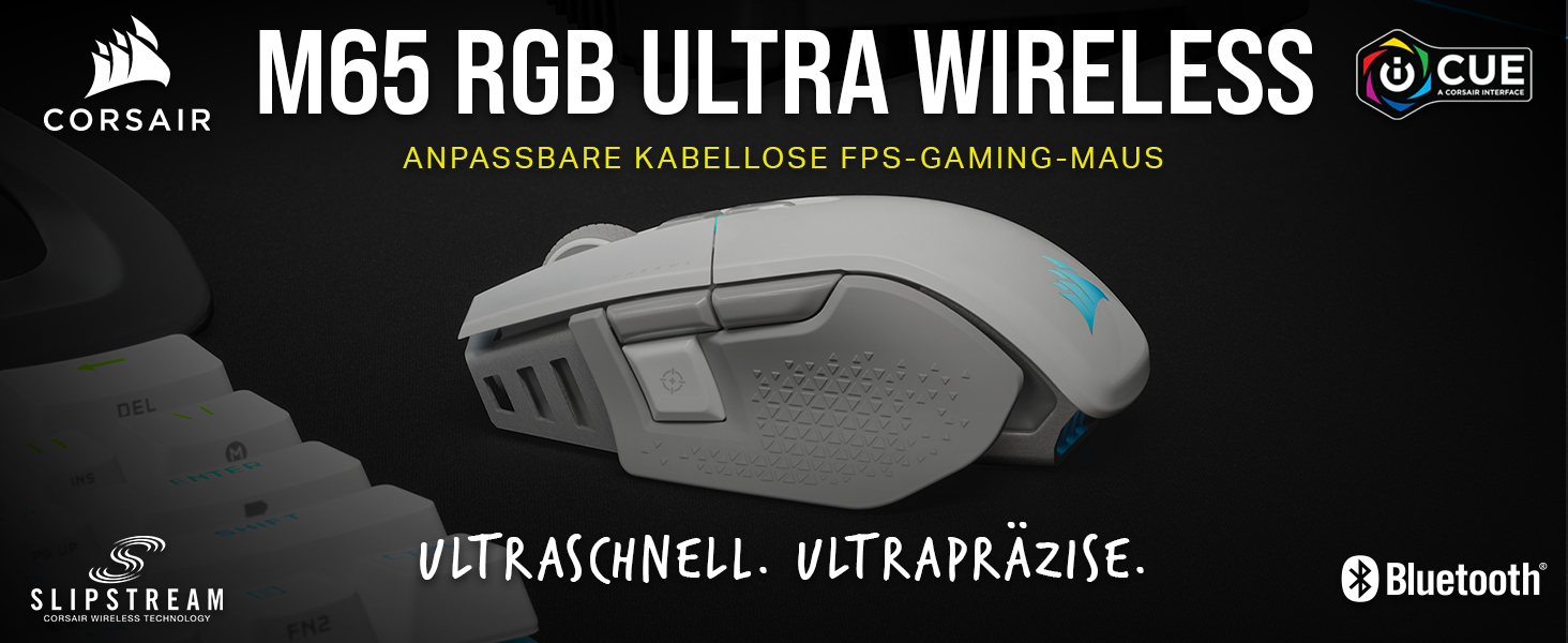 Ігрова дротова миша Corsair для FPS-шутерів з регульованим сенсором