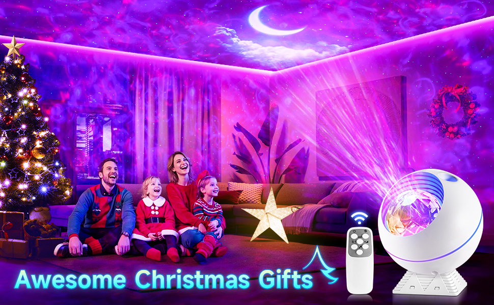 Проектор зоряного неба Sternenhimmel з Bluetooth, 300 режимів, нічник для дітей та дорослих, білий колір