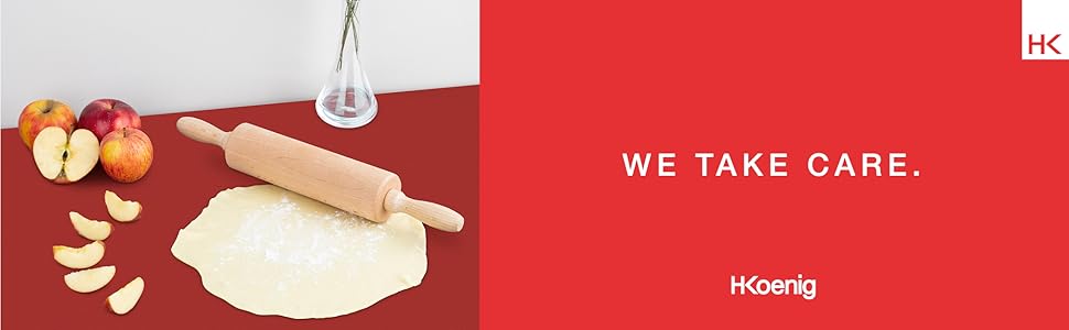 Кухонний комбайн H.Koenig KM124: професійний, 5 л, з нержавіючої сталі, 800 Вт, 8 швидкостей