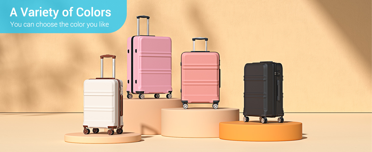 KONO Валіза-Тролей, 65 см, Блакитна - Валіза для подорожей