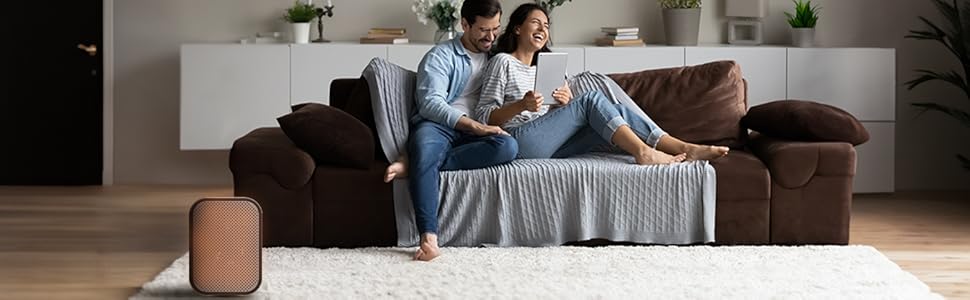 Обідній нагрівач Cecotec ReadyWarm 1500 Max Ceramic Rotate - керамічний, 1500 Вт, регульований термостат, 3 режими, 15 м²