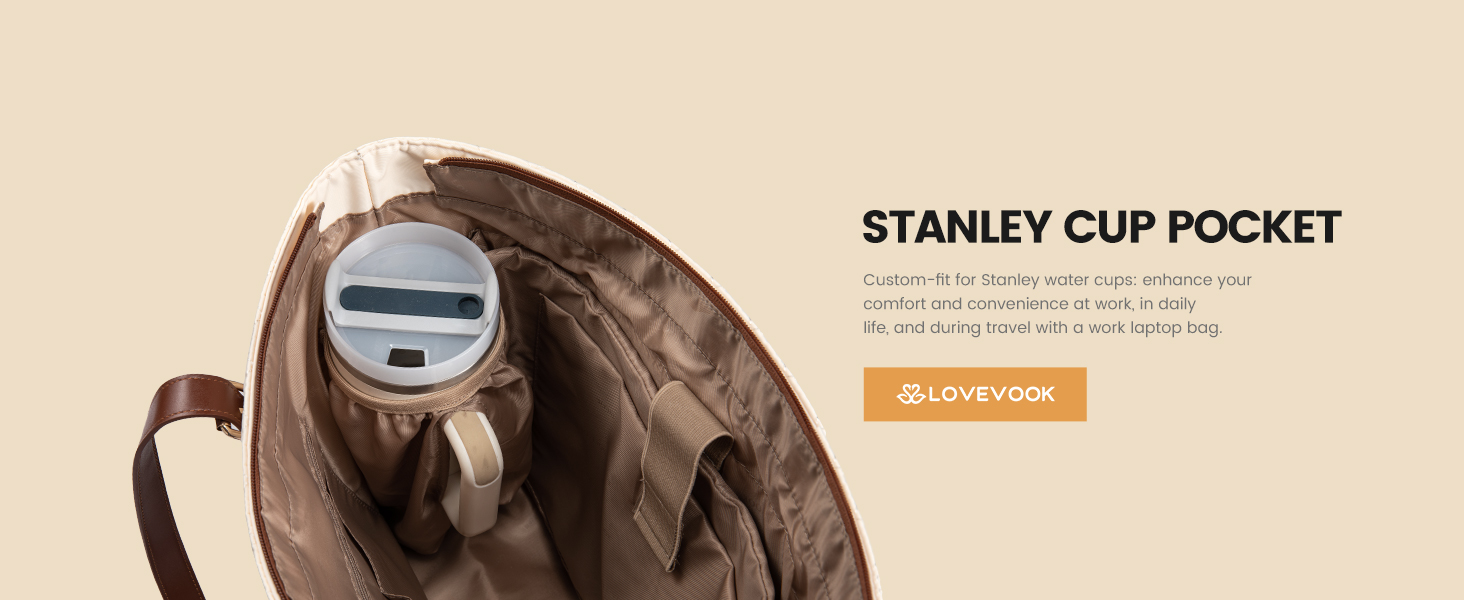 Сумка для ноутбука LOVEVOOK 15.6 дюймів для жінок з відділенням для ланчу, сумка-шоппер, ділова сумка, портфель, сумка для навчання, середнього розміру, водонепроникна, чорна