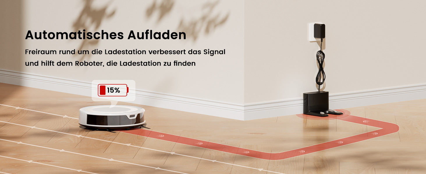 Робот-пилосос LEFANT M310 Ultra: потужність 6000Pa, функція миття, лазерна навігація ToF, уникнення перешкод, керування через додаток та Alexa, захист від заплутування шерсті тварин, для килимів, білий