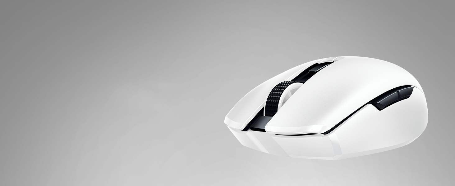 Ігрова бездротова миша Razer Orochi V2 HyperSpeed та Bluetooth, оптичний сенсор 18K DPI, 60 г, біла