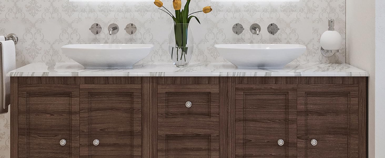 Дзеркало для ванної кімнати AQUABATOS 50x70 см LED з підсвічуванням, сенсорним вимикачем, регулюванням температури світла (6400K), IP44, CE, енергозберігаюче, серія Echos