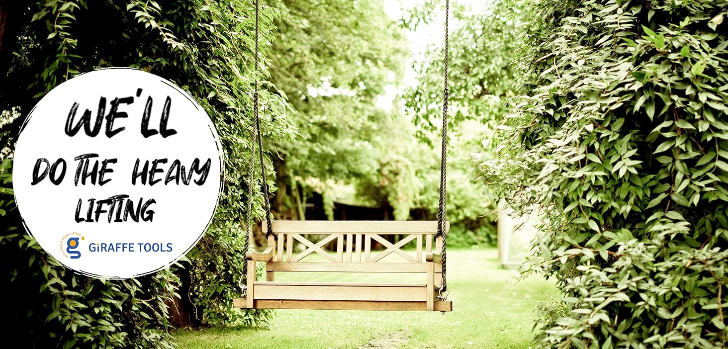 Спіральний шланг для саду Giraffe Tools 30м + 2м з автоматичним підйомом, поворотний на 180° з 7 насадками та підвідним шлангом