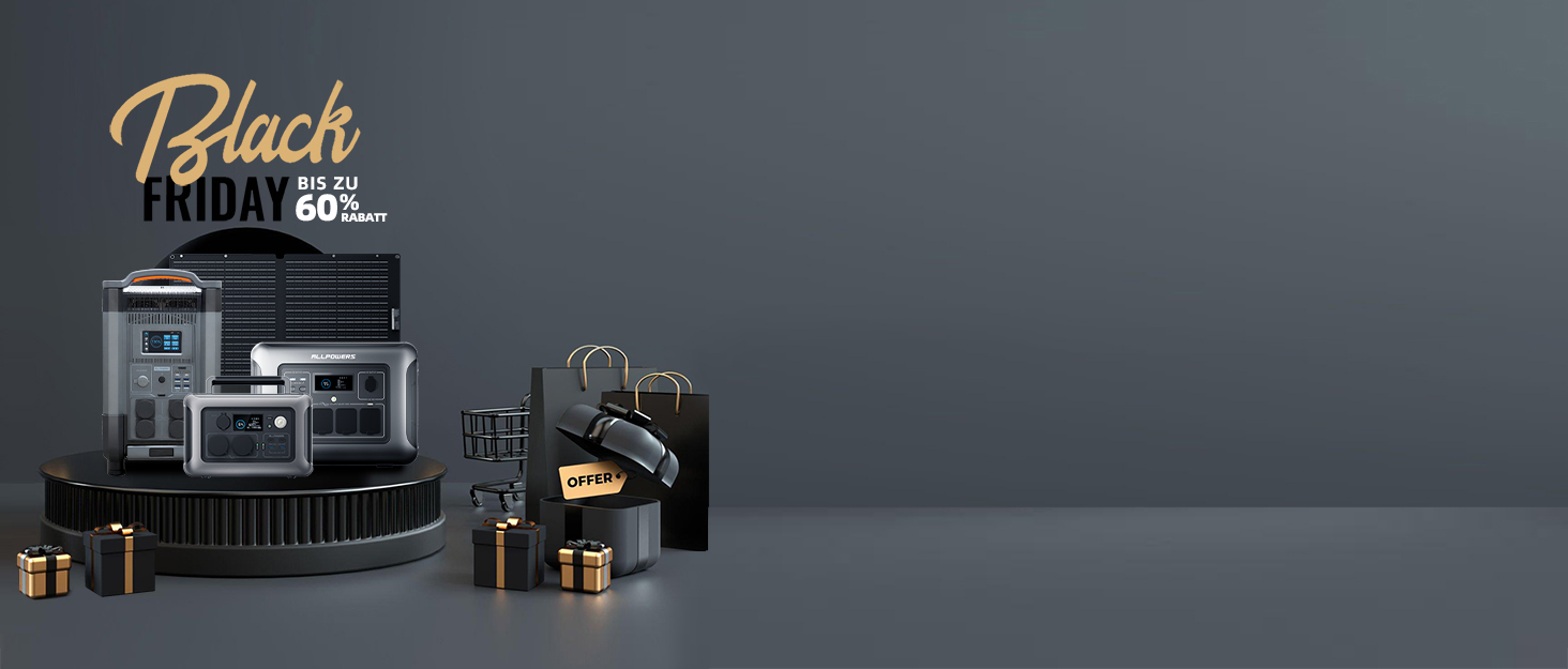 Портативна електростанція ALLPOWERS R600, ємність 299 Wh, номінальна потужність 600 W, пікова потужність 1200 W