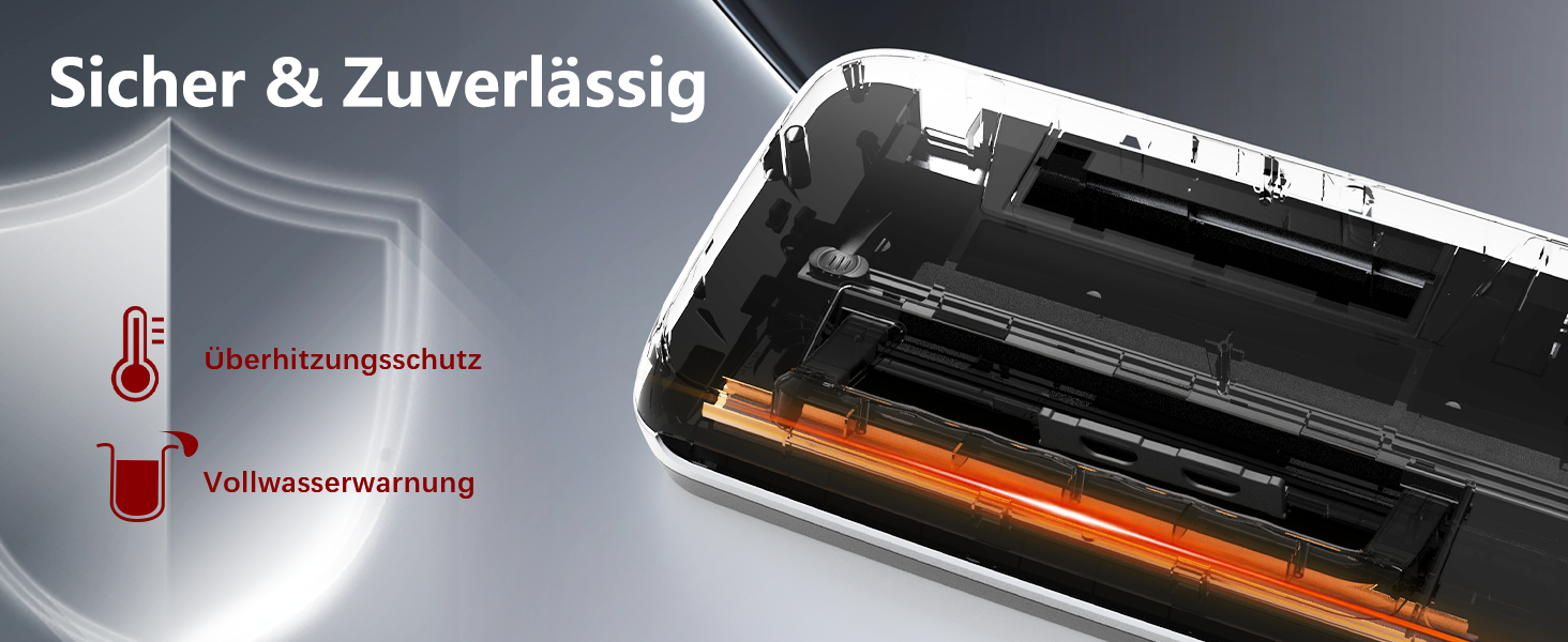 Вакууматор для продуктів 12-в-1, вакуумний пакувальник з подвійним швом, вбудованим різаком та лотком для збору рідини, 95кПа, чорний