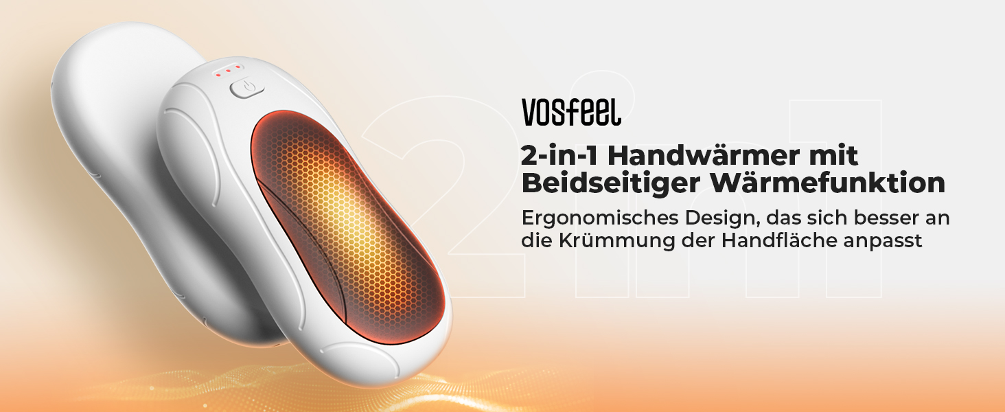 Електричні грілки для рук 2 шт. USB, 6000mAh, 3 режими нагріву, для кемпінгу, відпочинку на природі, офісу