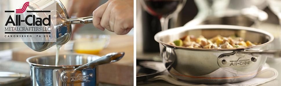 Сковорода All-Clad EURO Copper-Core, 20.3 см (4 л)