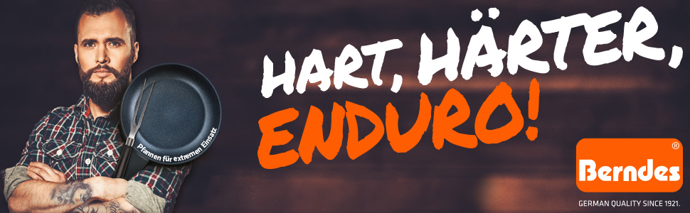 Сковорода Berndes Balance Enduro 28 см, індукційна, з антипригарним покриттям, чорна