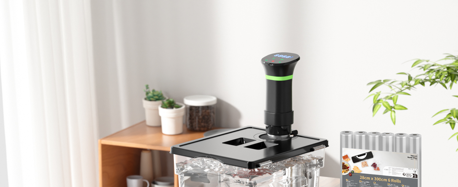 Контейнер для Sous Vide 11л з кришкою та решіткою, полікарбонат (без BPA), універсальний для багатьох Sous Vide пристроїв