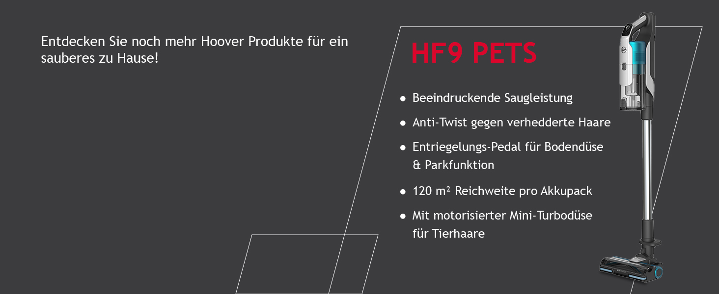 Пилголом Hoover HE520PET з мішком 3,5 л – тихий, з автоматичною системою видалення мішка та фільтром EPA, для дому з тваринами (пет-версія)