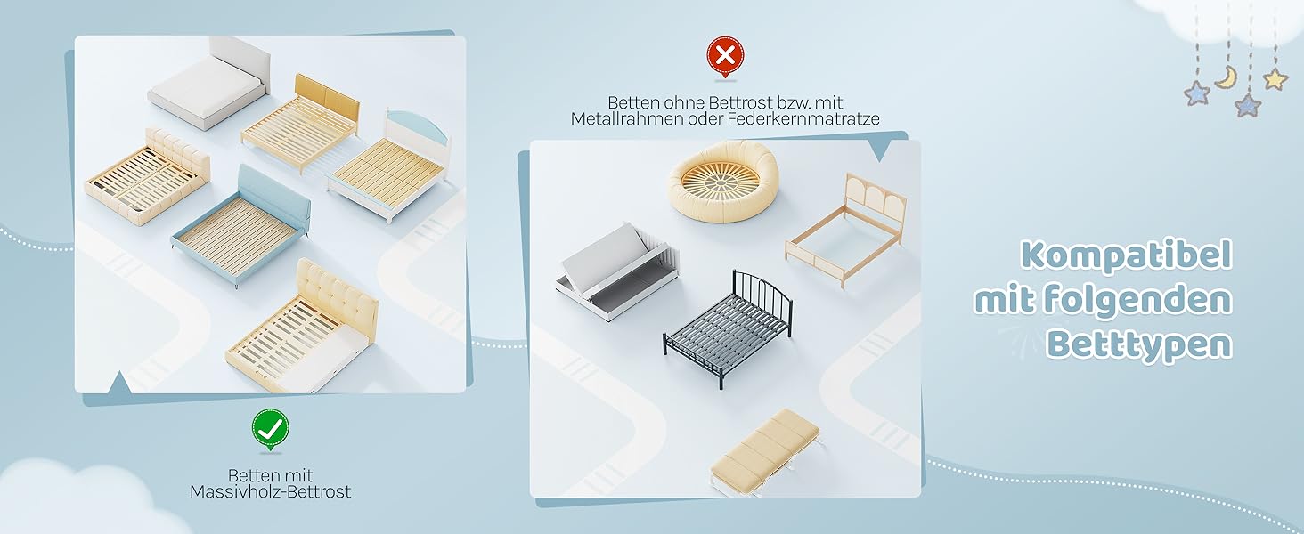 Бортик для ліжка WOLTU 150 см, захисний бортик для дітей та немовлят, регульована висота 69-87 см, тканина Оксфорд, металевий каркас, світло-сірий