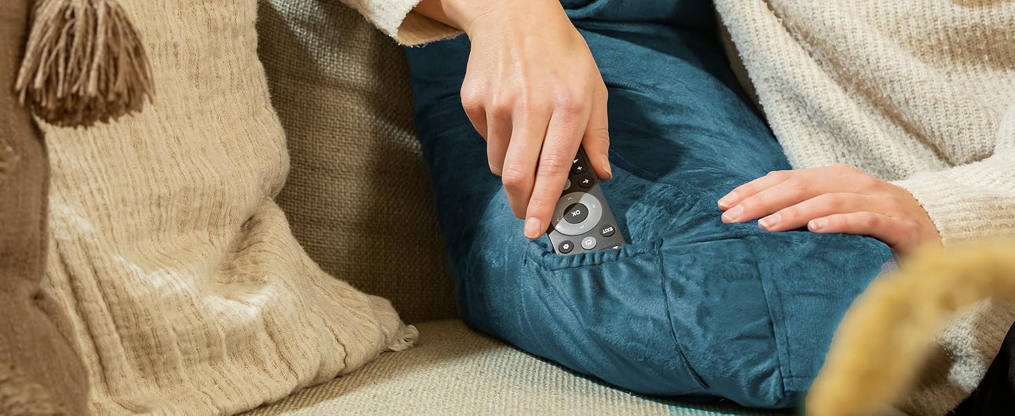 Подушка для читання Ella Lesekissen для ліжка та дивану з знімною подушкою для шиї - спинна подушка для ліжка. Зроблена з піни з пам'яті з підлокітниками, ідеально підходить для читання, перегляду телевізора, відпочинку або як спинна підтримка (Блакитний)