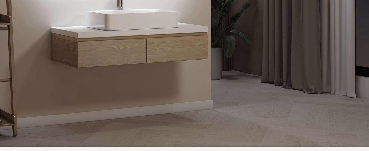 Дзеркало для ванної кімнати EMKE з підсвічуванням 100x60 см, LED, 3x косметичне дзеркало, 6500K, сенсорне, IP44, енергозберігаюче