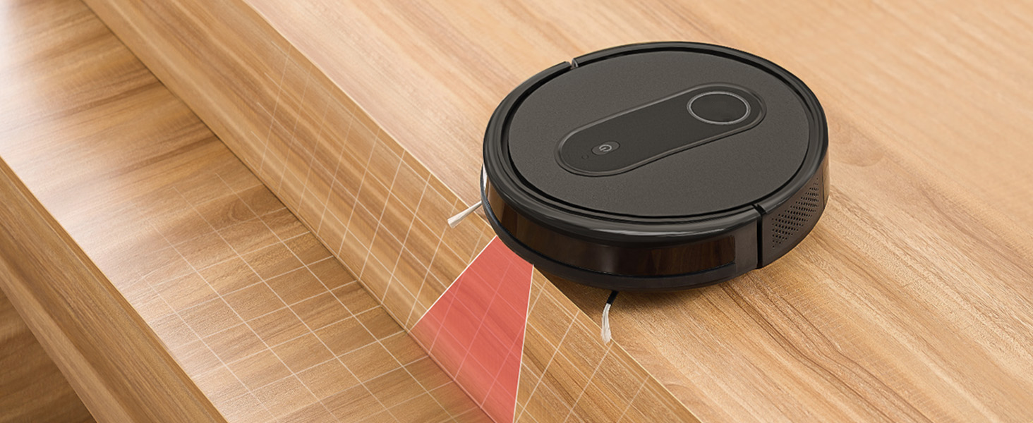 Робот-пилосос з функцією миття 2 в 1, потужність всмоктування 3000Pa, час роботи до 120 хвилин, 4 режими прибирання, робот-пилосос для видалення шерсті тварин з Aquacontrol™