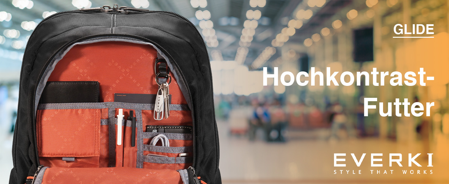 Рюкзак для ноутбука Everki Glide 17.3