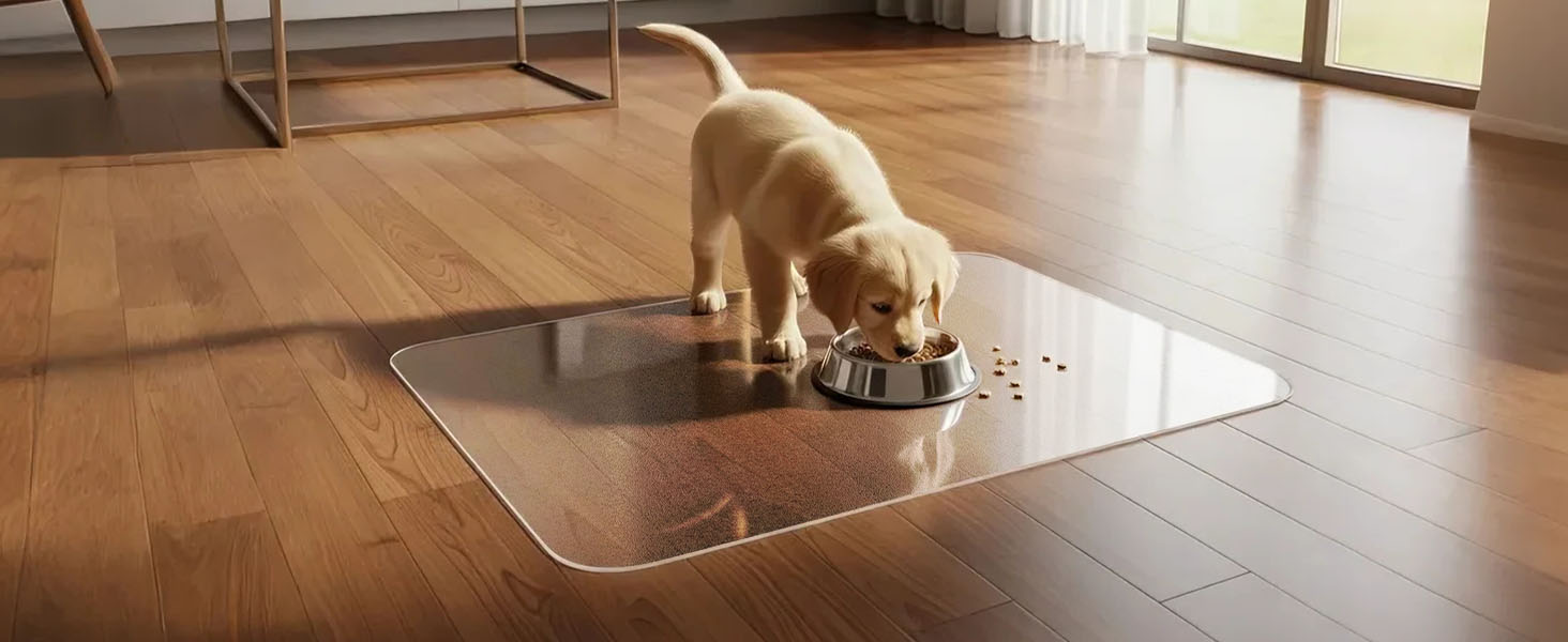 Килимок під офісне крісло COSYLAND, напівпрозорий, 120x150 см