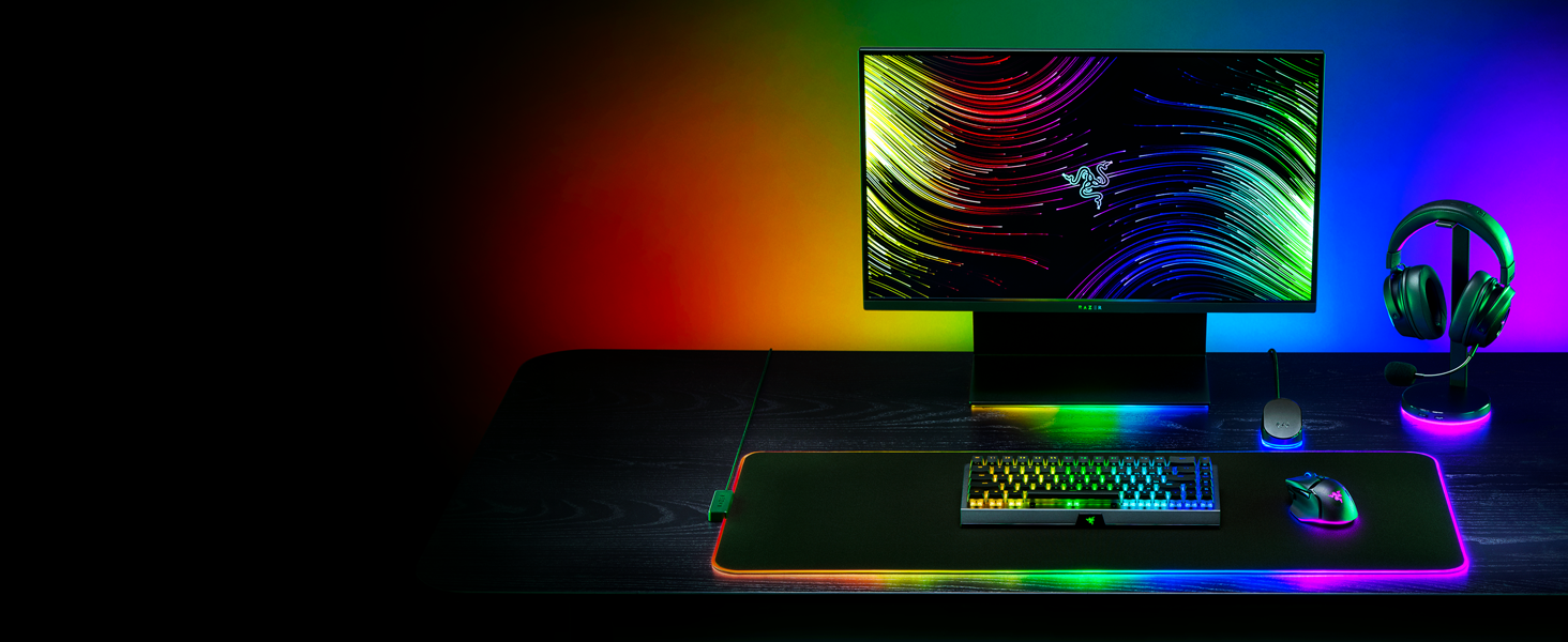 Бездротова ігрова миша Razer Basilisk V3 Pro з оптичним сенсором Focus Pro 30K, колесом HyperScroll та RGB-підсвіткою Chroma, чорна
