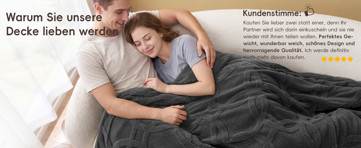 М'який пухнастий плед PHF для дивана та софи, 152x203 см, колір кремовий