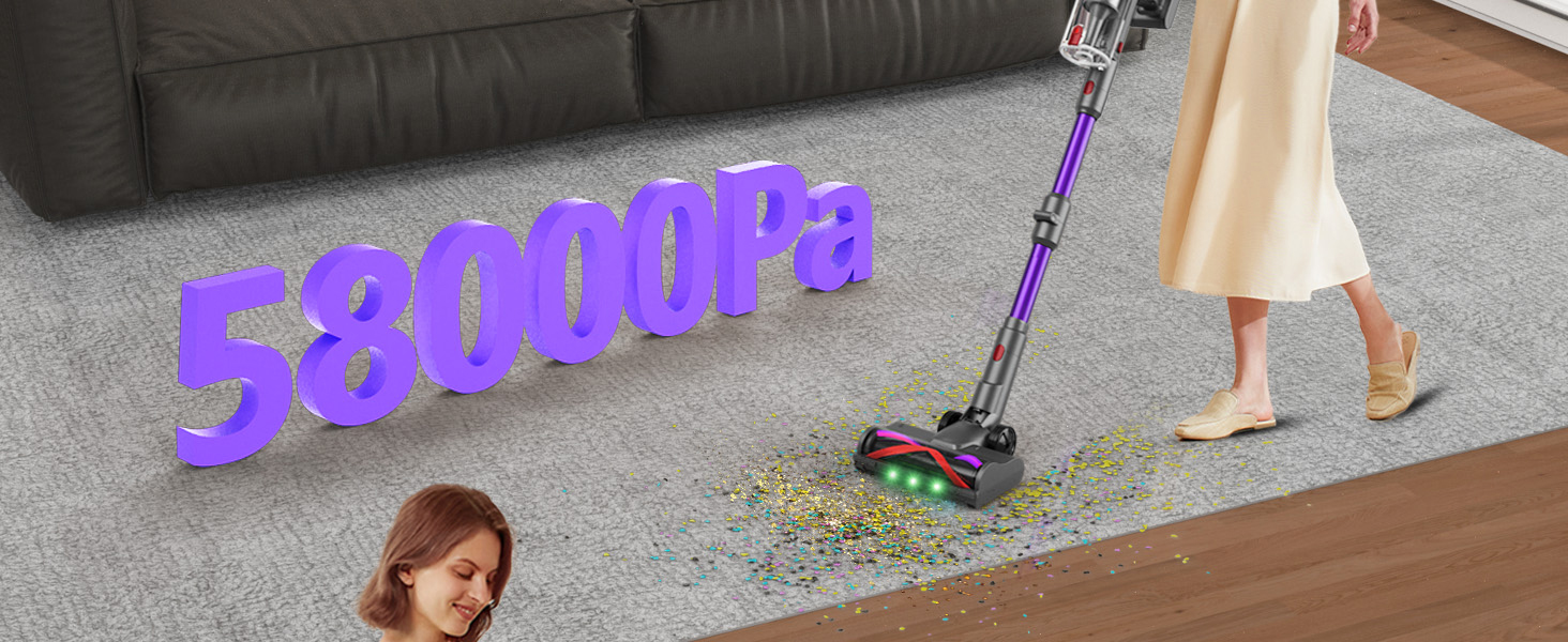 Бездротовий пилосос Circlio Akku з потужністю 600W, 58000Pa, 75 хвилин роботи, FurTornado™ Mini-насадка та станція зарядки, гнучкий згин, самостійна підставка, для килимів, твердих підлог, шерсті тварин. З щіткою для видалення кліщів NOVAX T80 Flex