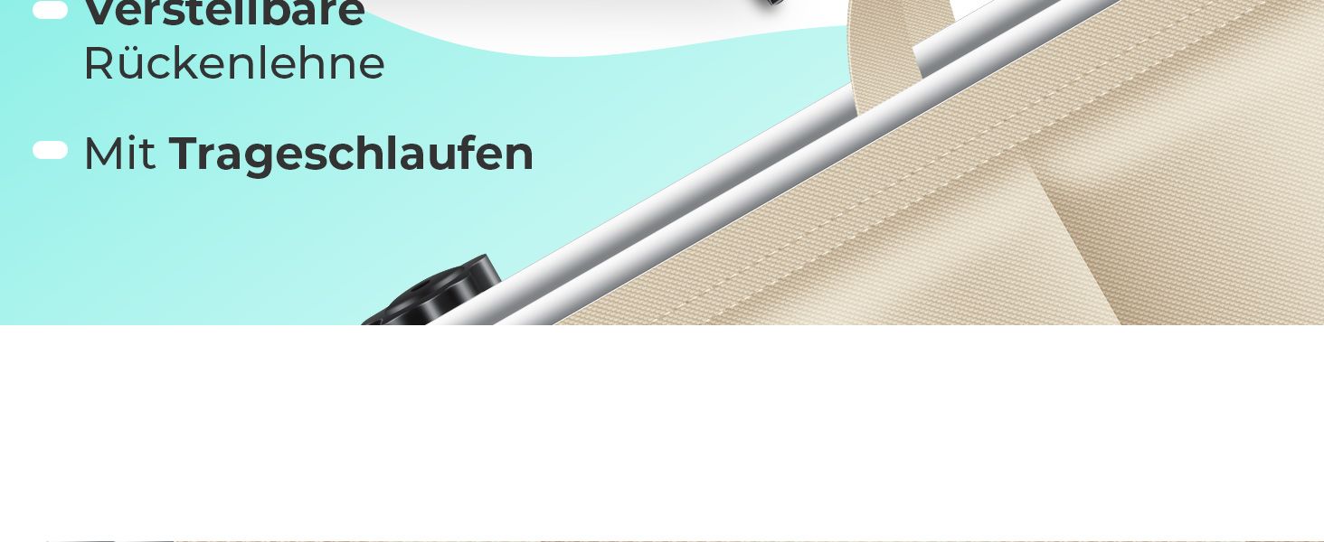 Шезлонг KESSER® Sun з дахом для саду: регульована спинка, зручна лежача поверхня, алюмінієвий каркас, портативний, антрацит (з преміум-подушкою)