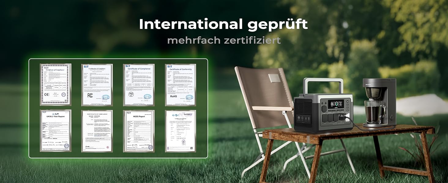 Портативна електростанція OUKITEL P1000 Plus: 1800W, 1024Wh LiFePO4, сонячний генератор для кемпінгу та резервного живлення