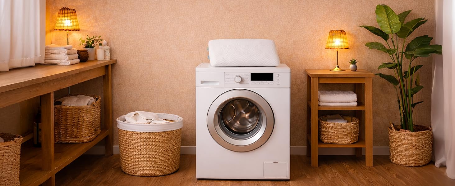 Ортопедична подушка OrthoDual з Dual Memory Foam для підтримки шиї та профілактики болю, 60x35x9,5 см