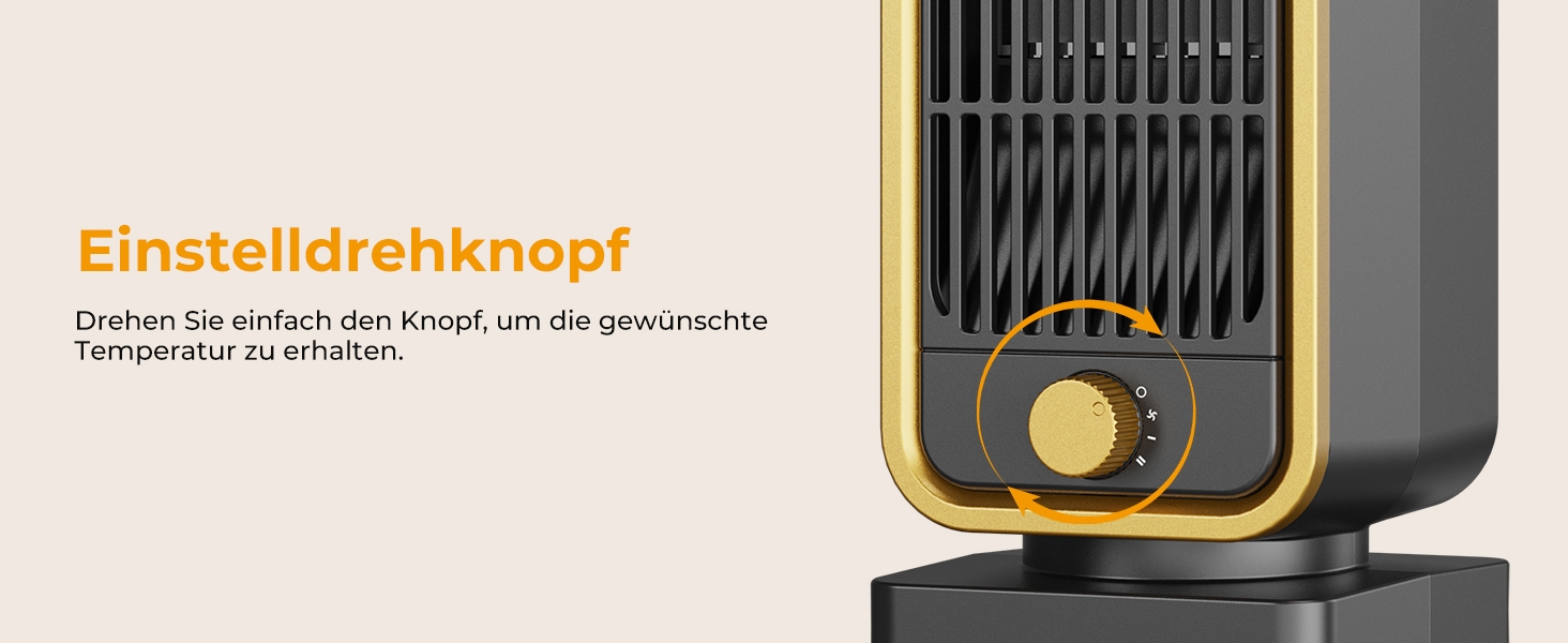 Електричний обігрівач 2000W з терморегулятором, тихий, 3 режими, PTC кераміка, швидкий нагрів, ECO режим, пульт, таймер 12H, поворот 70°, для офісу, спальні, ванної кімнати (чорний)