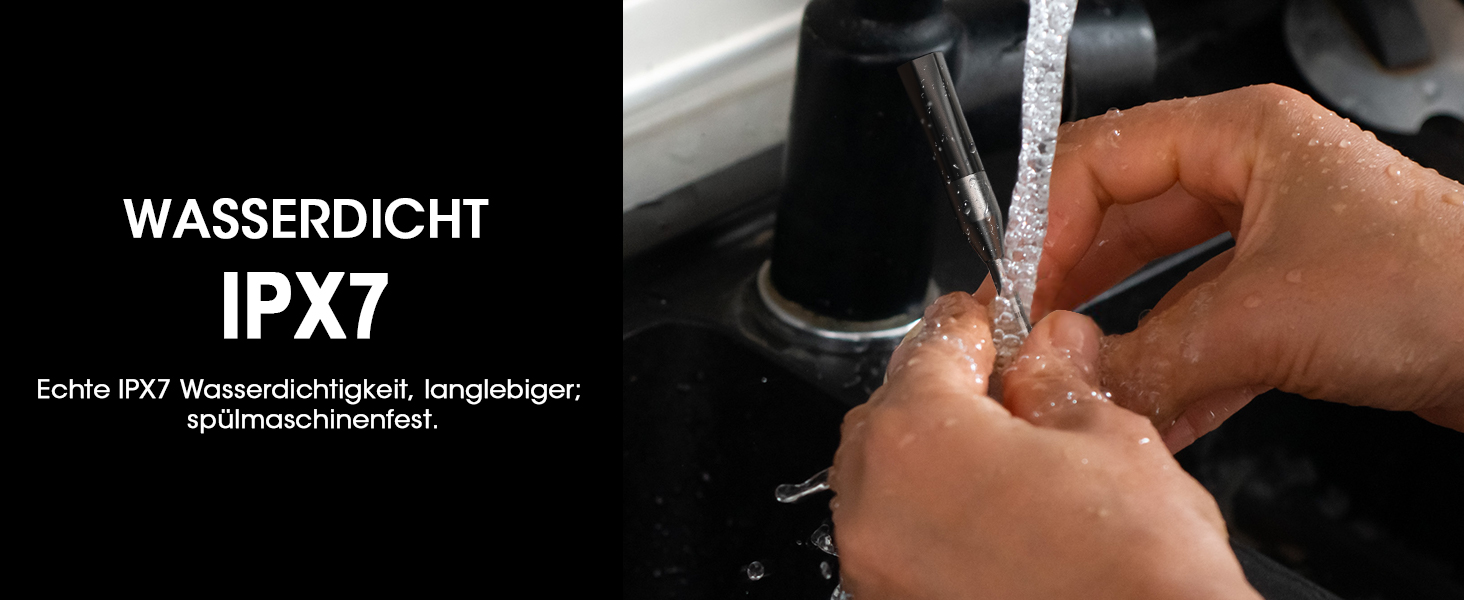 Беспроводной термометр для мяса DOQAUS 158m Bluetooth, IPX7, для гриля, духовки, мангала, аэрофритюрниці, чорний