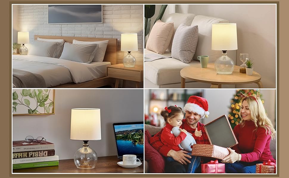 Настільна лампа GyroVu з ротангу, 2 шт. в наборі, Бохо стиль, цоколь E27, для спальні, вітальні, читання