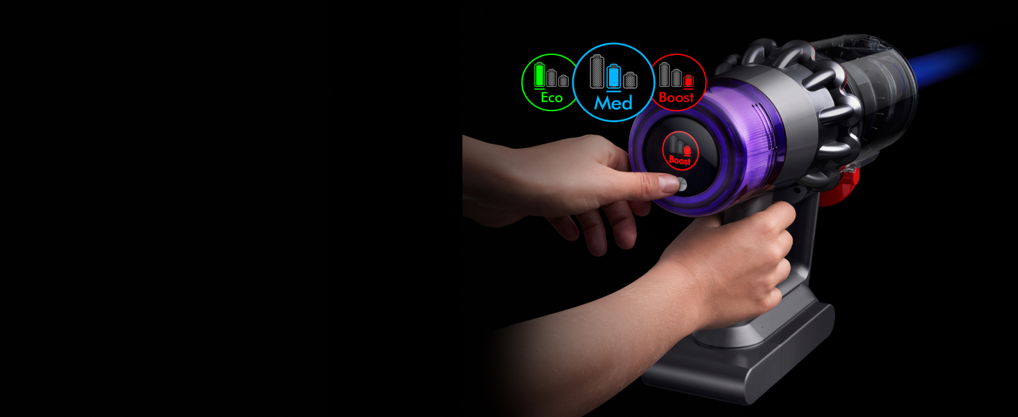 Пилосос бездротовий Dyson V11™ Fluffy (Nickel/Rot) – 185 Airwatt, 60 хвилин роботи, технологія видалення шерсті