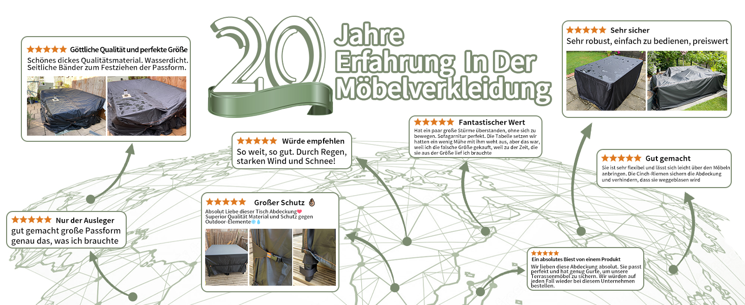 Чохол для садовой мебели Enzeno 200x160x74 см, водонепроникний, з оксфордської тканини, захисний чохол для садовой lounge мебели, зимовий захист, для садового столу