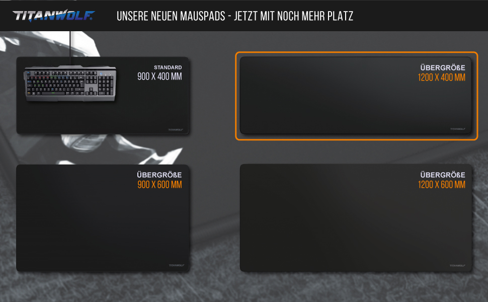 Килимок для миші Titanwolf XXXL 1500x800 мм - великий формат, гумовий, антиковзаючий, для геймінгу, з дизайном Koi Tattoo