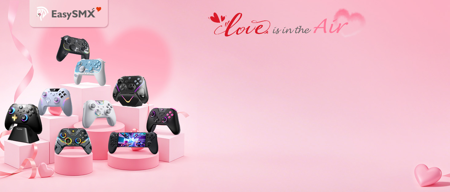 Бездротовий геймпад EasySMX X15 з підсвічуванням RGB, Hall-аналоговий джойстик та тригери, Bluetooth для PC/Switch/Android