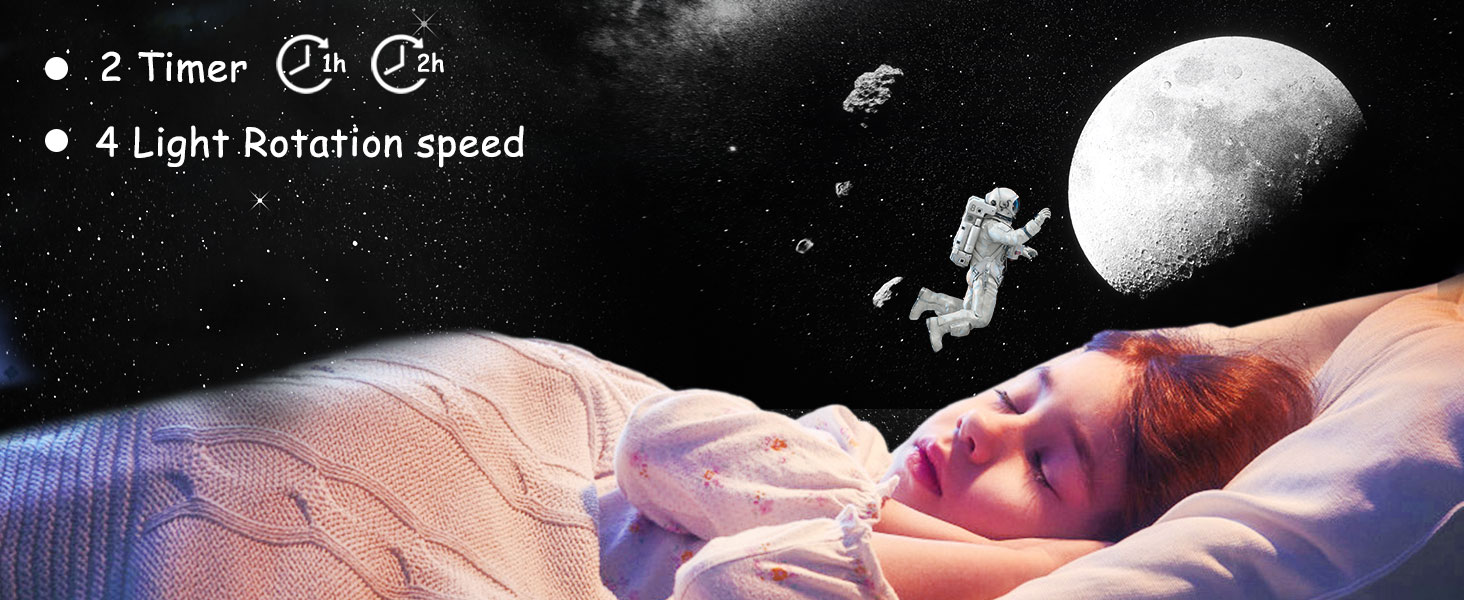 Проектор зоряного неба Planetarium Sternenprojektor: 13 в 1 LED Галактичний проєктор з 12 слайдами для дітей, нічник для спальні, вітальні, вечірки (Чорний)