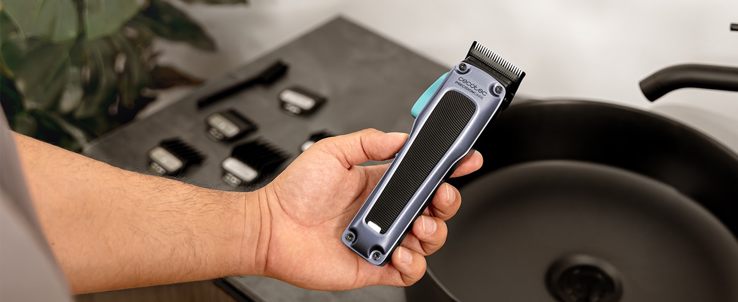 Ручний контурний ніж для профілювання Cecotec PrecisionCare Samurai 6в1, алюмінієвий корпус, сірий