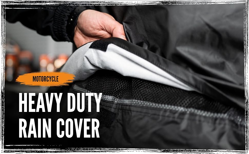 Водонепроникний чохол для мотоцикла TruTension Heavy Duty, чорний, розмір M