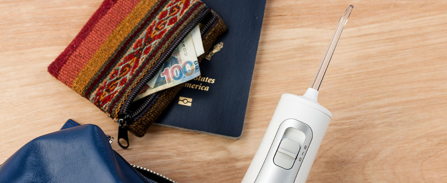 Waterpik Cordless Freedom Waterflosser: бездротова іригатор для рота, водонепроникний, з 3 насадками, білий (WF-03EU010)